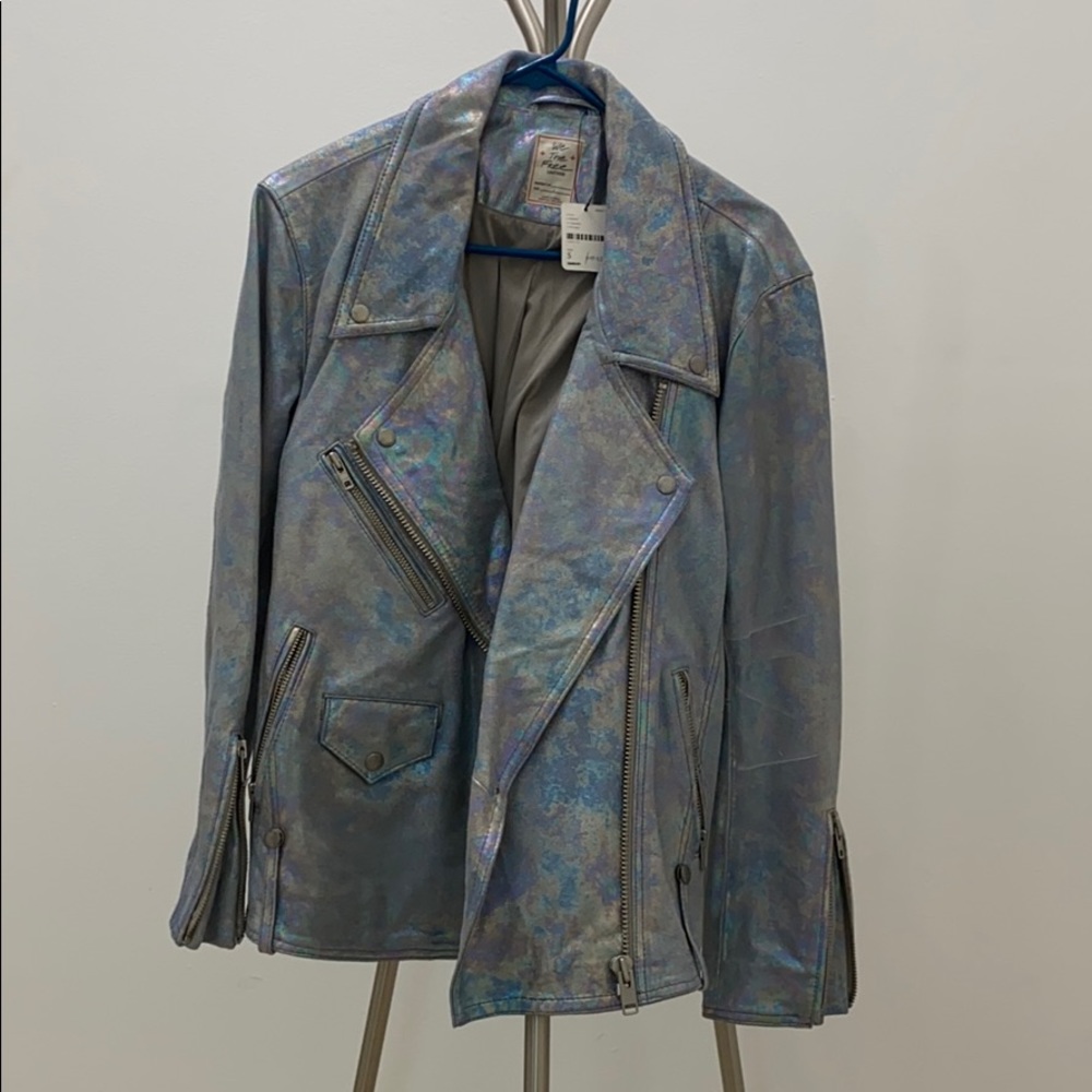 Free people LEATHER MOTO jacket